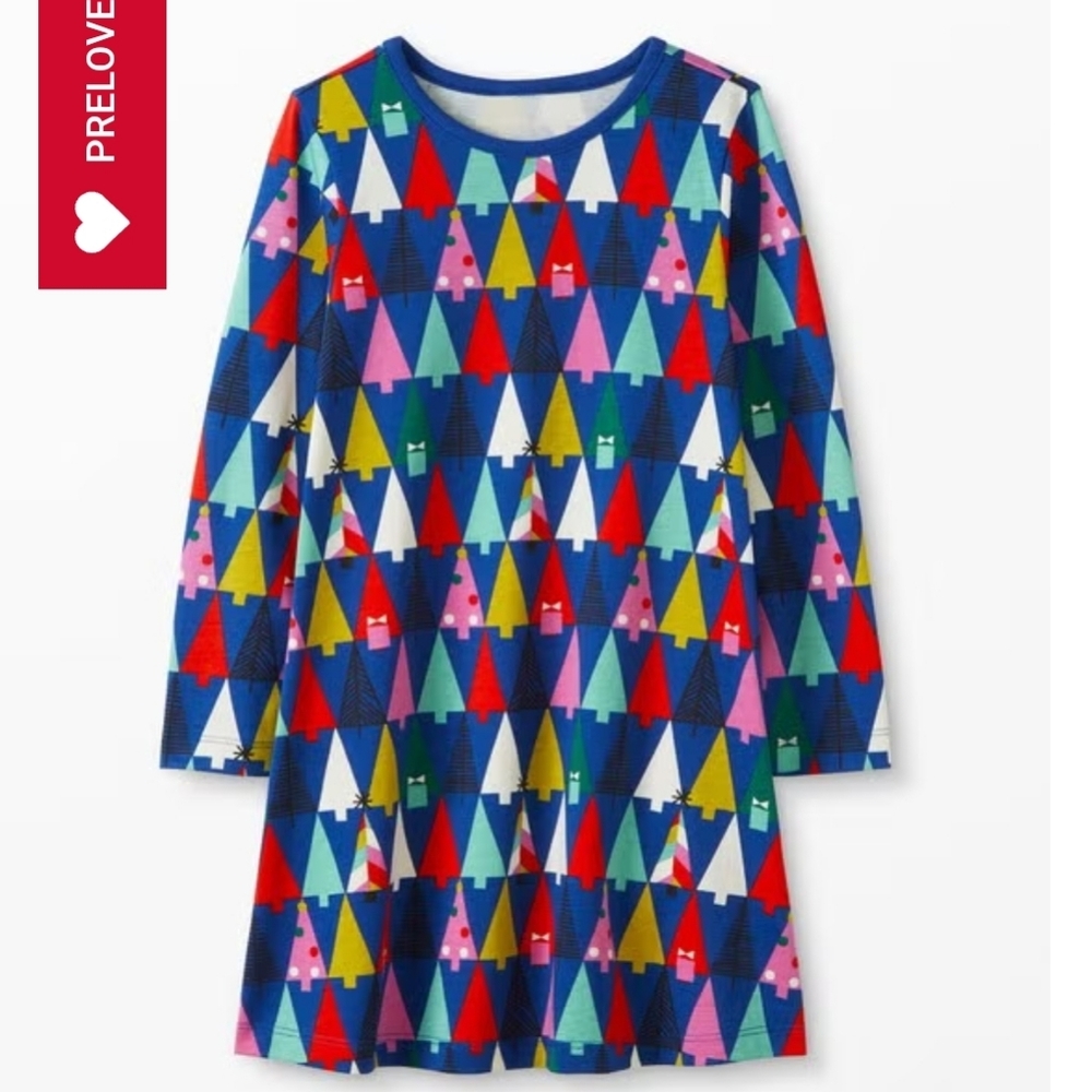 Hanna Andersson Christmas A-line Dress